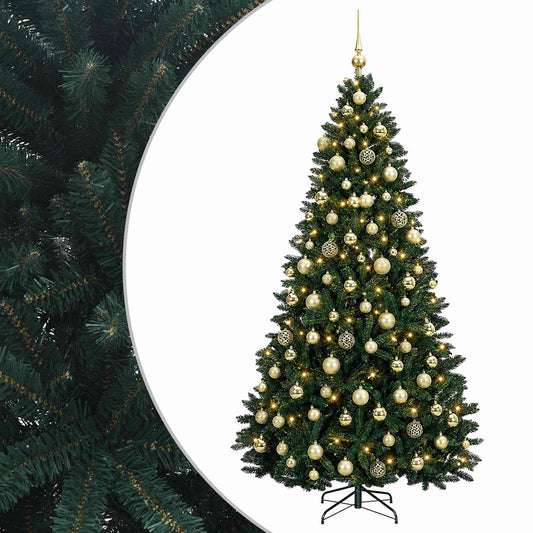Artificial Christmas Tree Dark Green Bauble