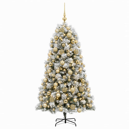 Artificial Hinged Christmas Tree Baubles LEDs