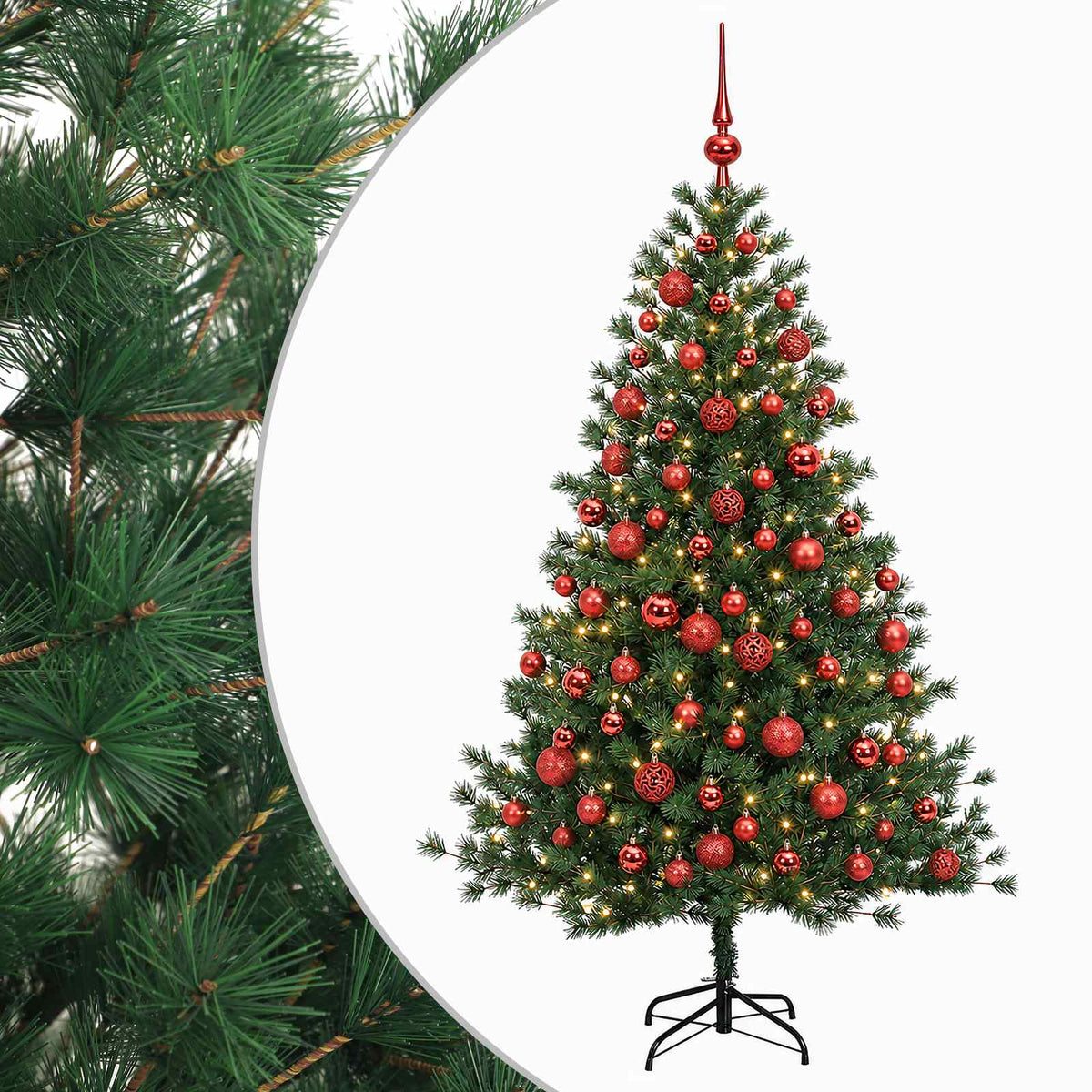 Artificial Christmas Tree Bauble LEDs