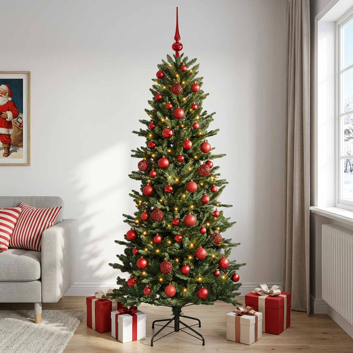 Artificial Christmas Tree Bauble LEDs