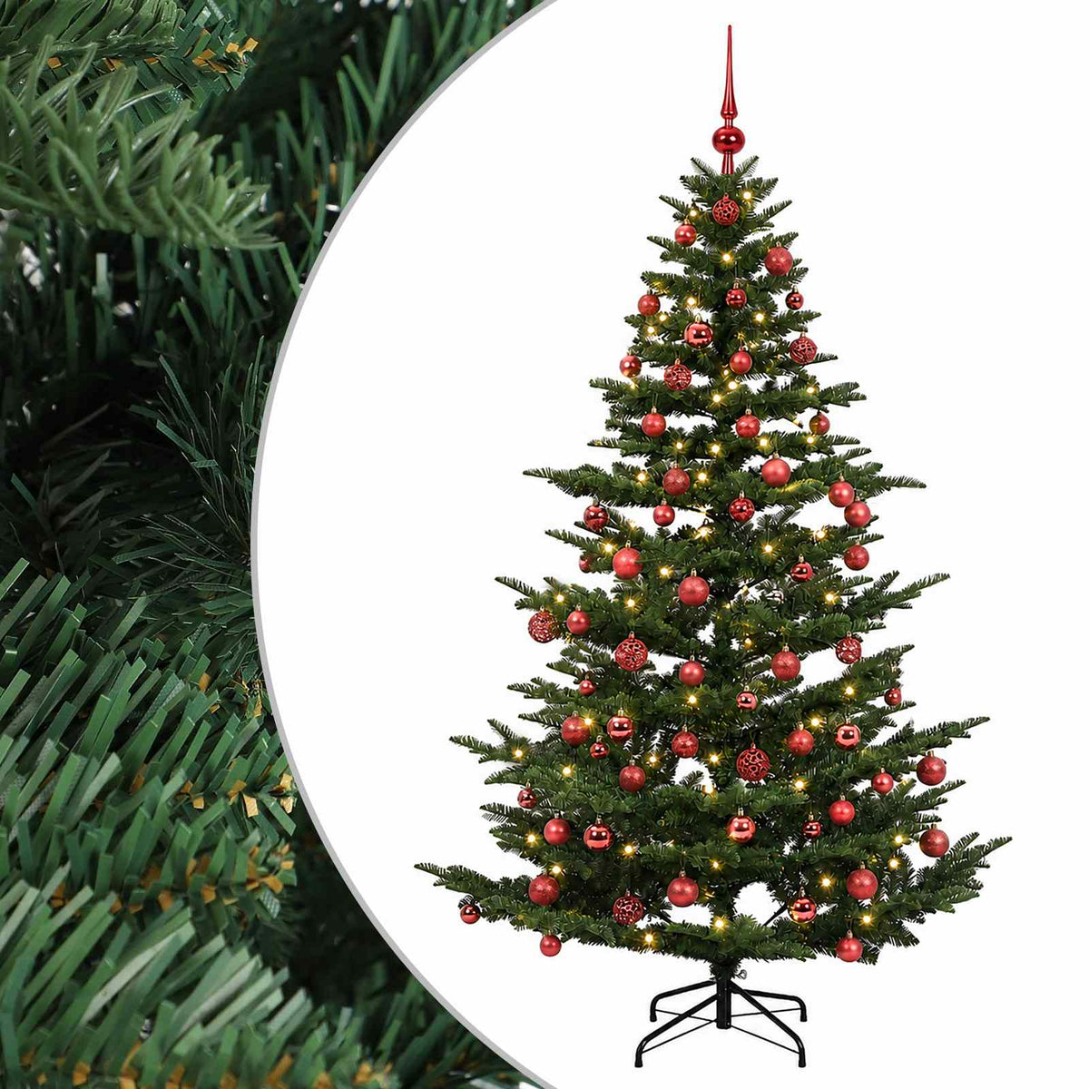 Artificial Christmas Tree Bauble LEDs