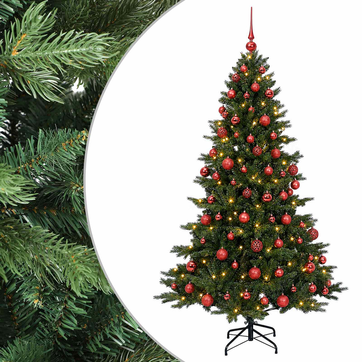 Artificial Christmas Tree Bauble LEDs