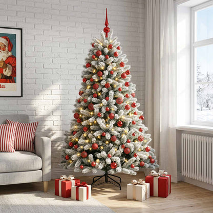 vidaXL Artificial Christmas Tree with Bauble 180 cm 300 LEDs 3