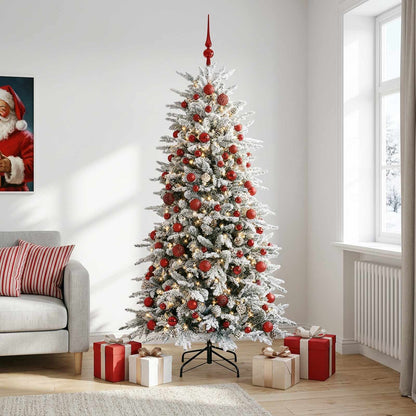 Artificial Hinged Christmas Tree LEDs Warm White