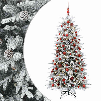 Artificial Hinged Christmas Tree LEDs Warm White
