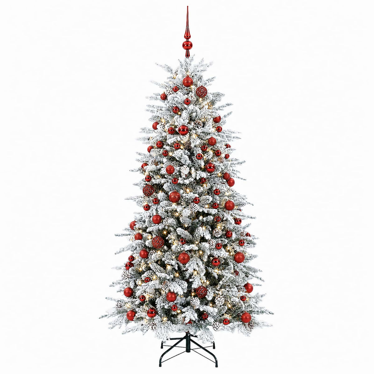 Artificial Hinged Christmas Tree LEDs Warm White
