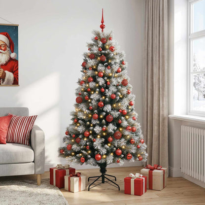 Artificial Hinged Christmas Tree Baubles LEDs