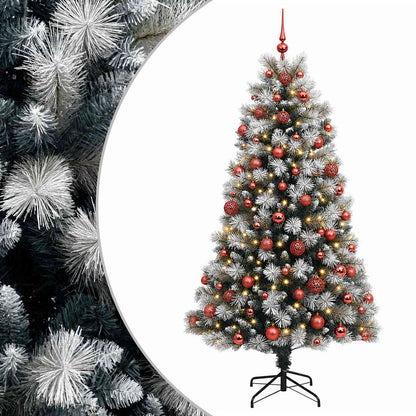 Artificial Hinged Christmas Tree Baubles LEDs