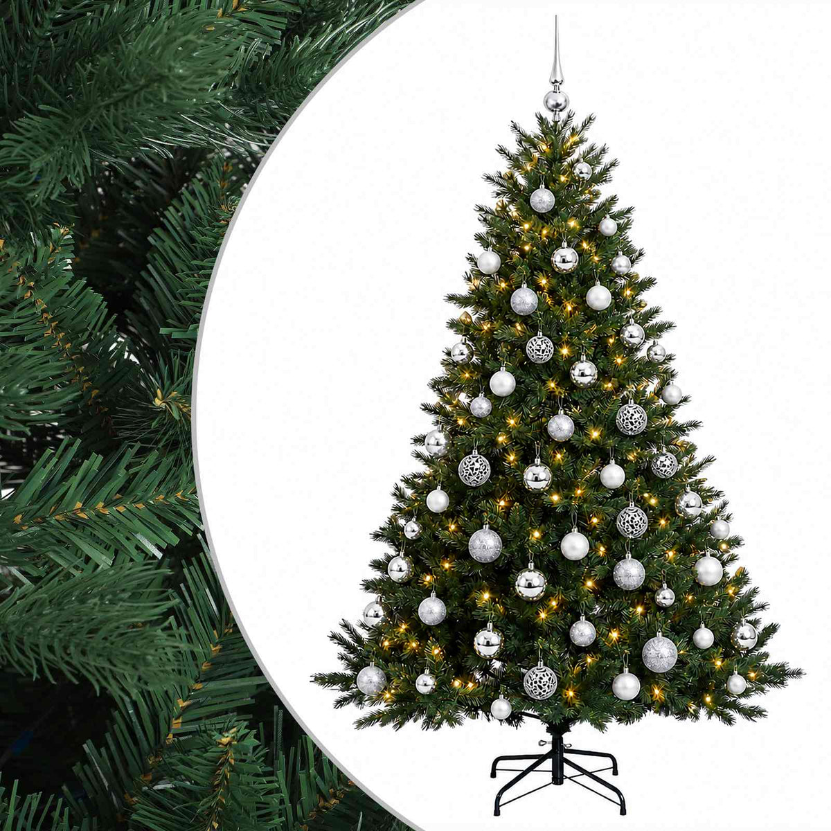 Artificial Christmas Tree Bauble LEDs