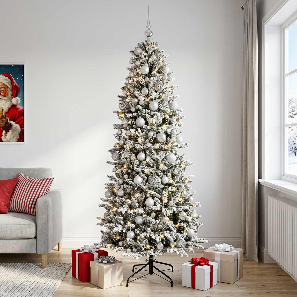 Artificial Christmas Tree Bauble LEDs