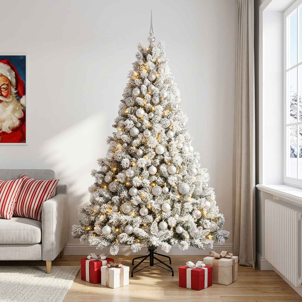 Artificial Christmas Tree Bauble LEDs