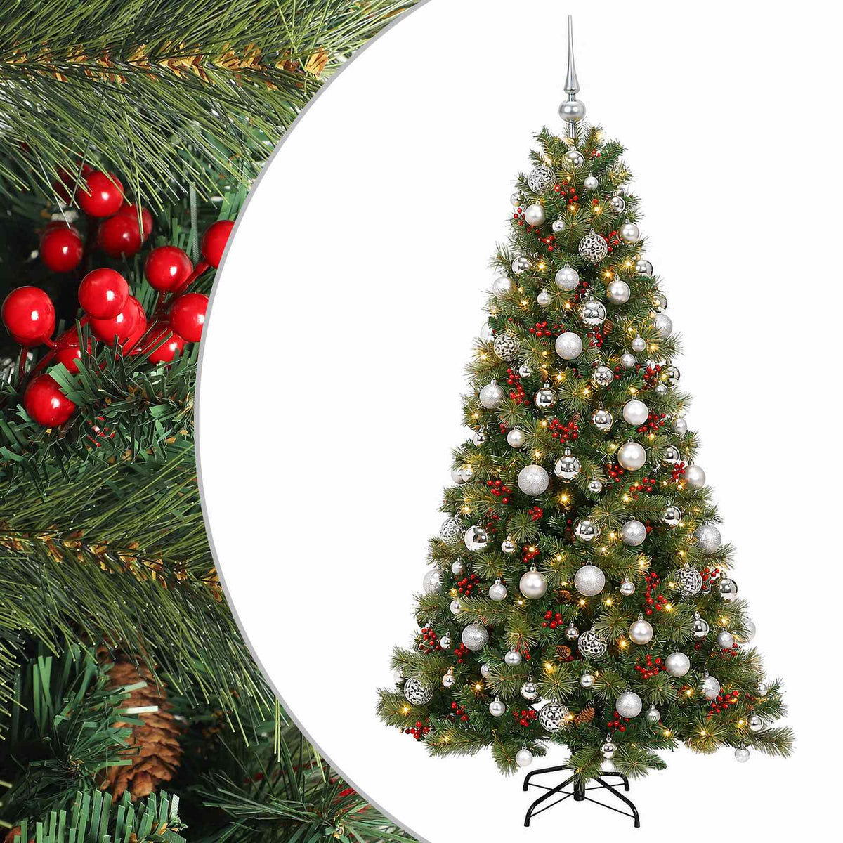 Artificial Christmas Tree Bauble LEDs