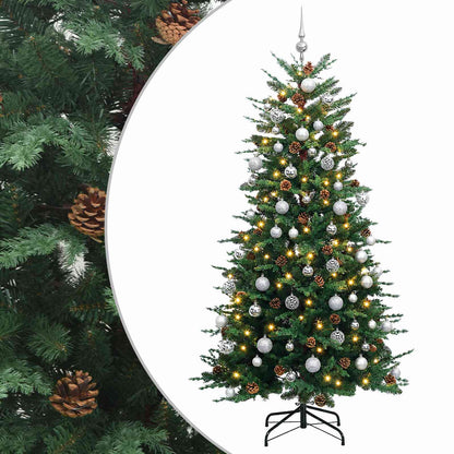 Artificial Hinged Christmas Tree LEDs Warm White