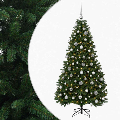 Artificial Christmas Tree Mid-green Bauble LEDs