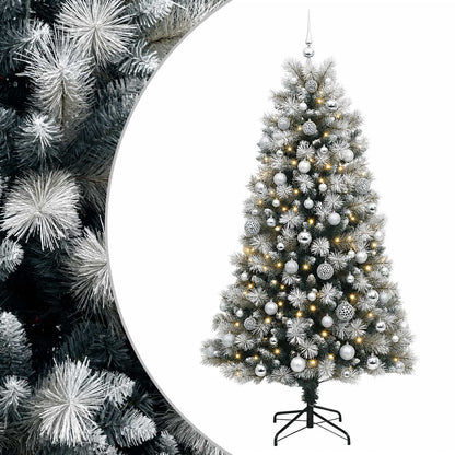 Artificial Hinged Christmas Tree Baubles LEDs