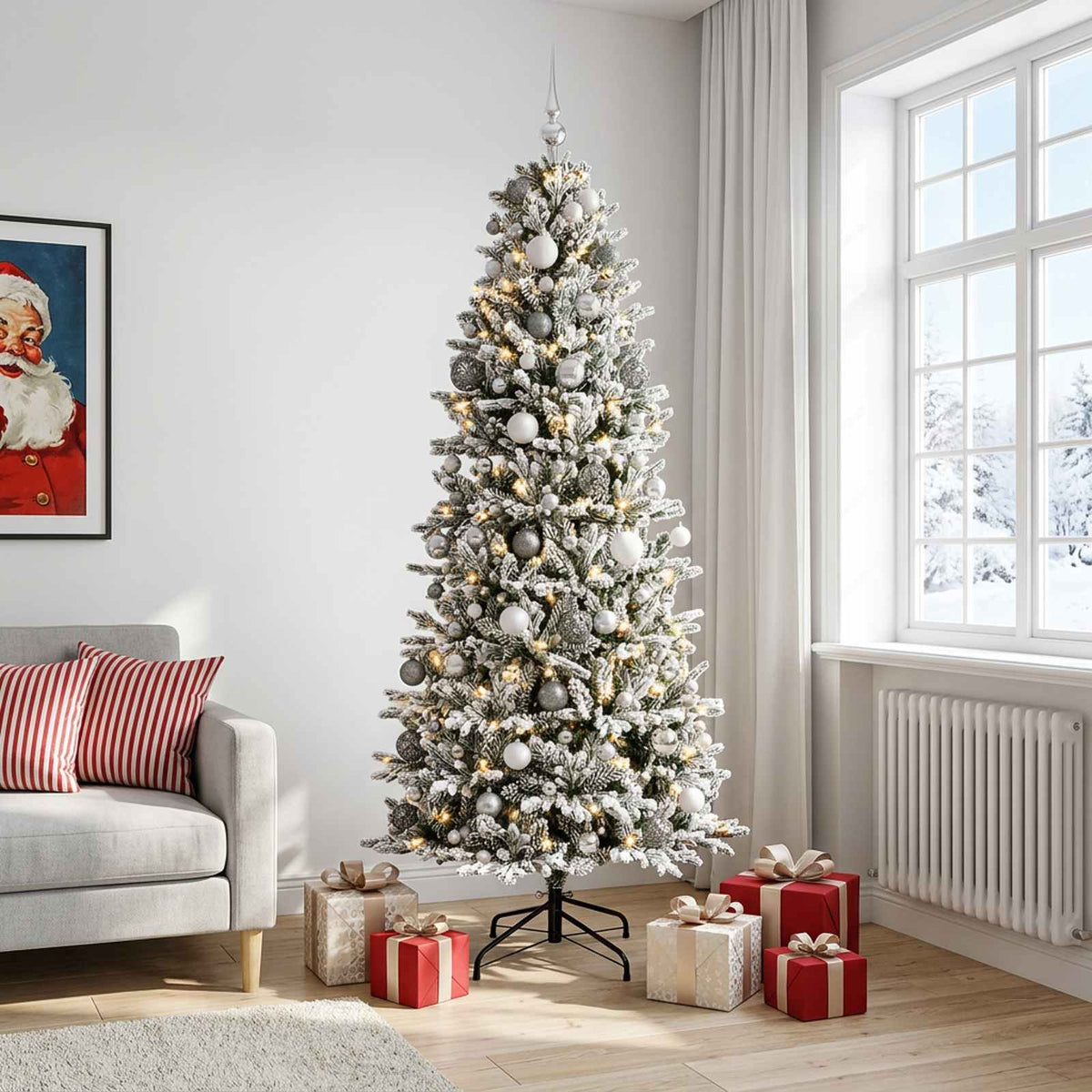 Artificial Christmas Tree Bauble LEDs