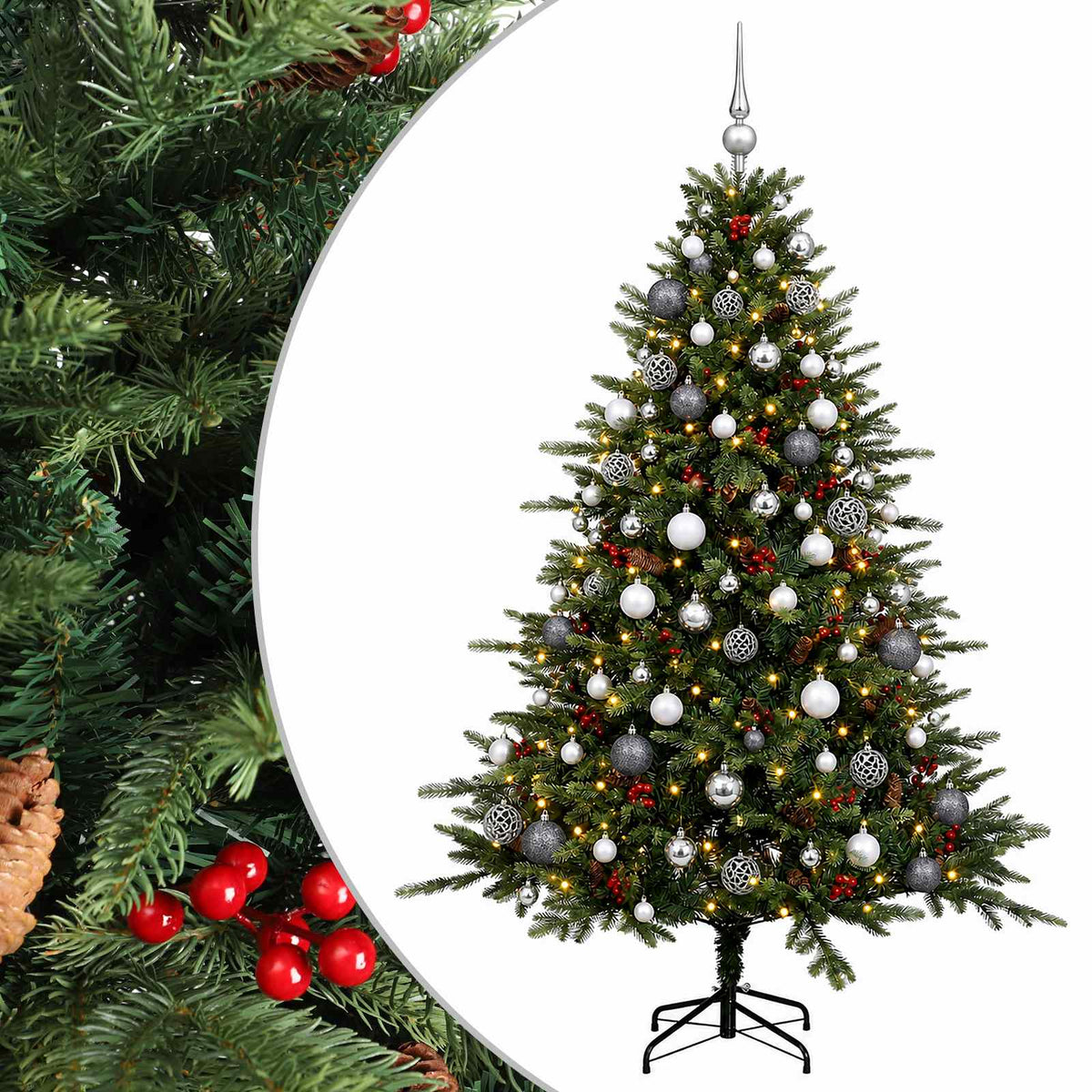 Artificial Christmas Tree Bauble LEDs