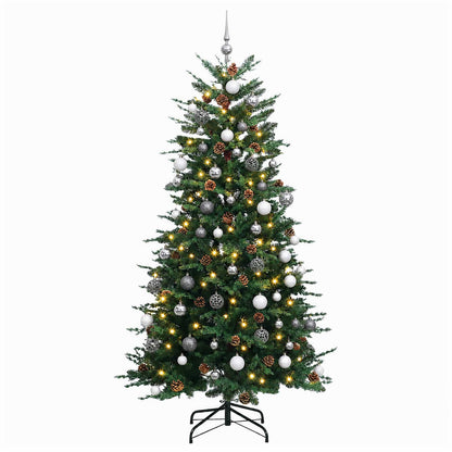 Artificial Hinged Christmas Tree LEDs Warm White