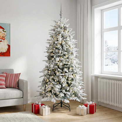 Artificial Hinged Christmas Tree LEDs Warm White
