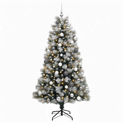 Artificial Hinged Christmas Tree Baubles LEDs