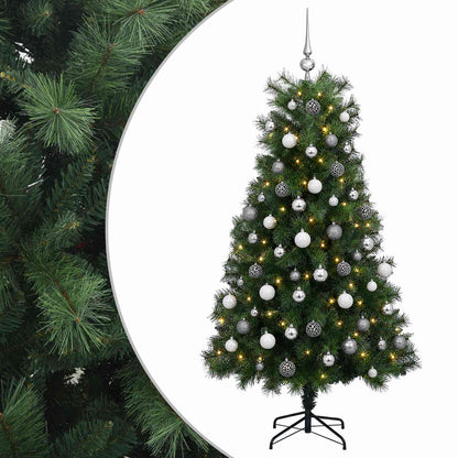 Artificial Hinged Christmas Tree Baubles LEDs