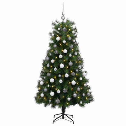 Artificial Hinged Christmas Tree Baubles LEDs