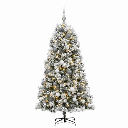 Artificial Hinged Christmas Tree Baubles LEDs