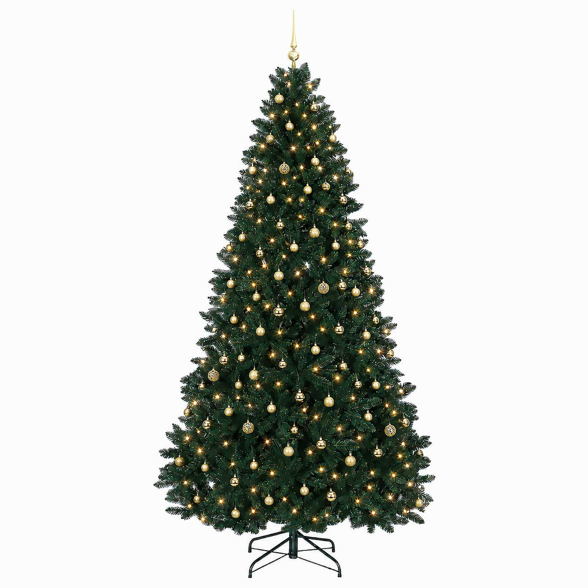 Artificial Christmas Tree Dark Green Bauble