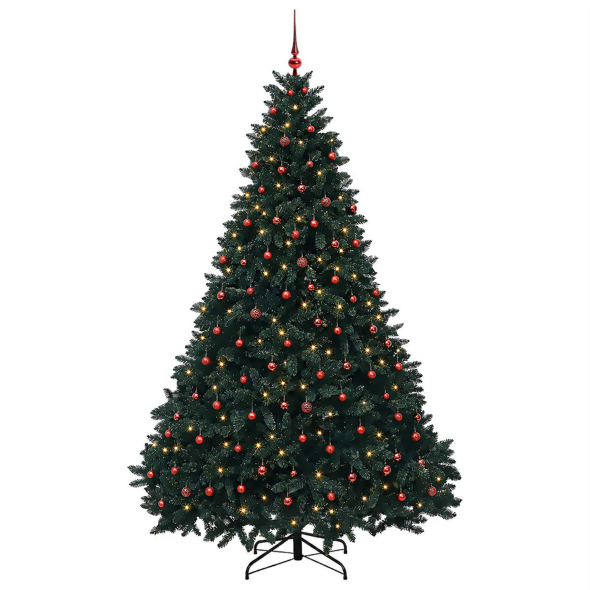 Artificial Christmas Tree Dark Green Bauble