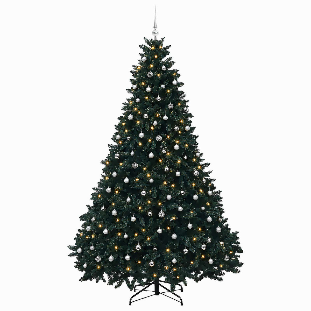 Artificial Christmas Tree Dark Green Bauble