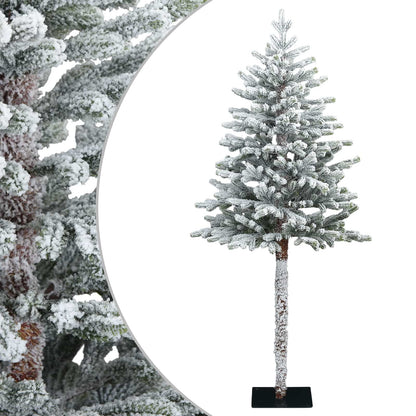 vidaXL Artificial Hinged Christmas Tree 120 cm PVC and Metal 2