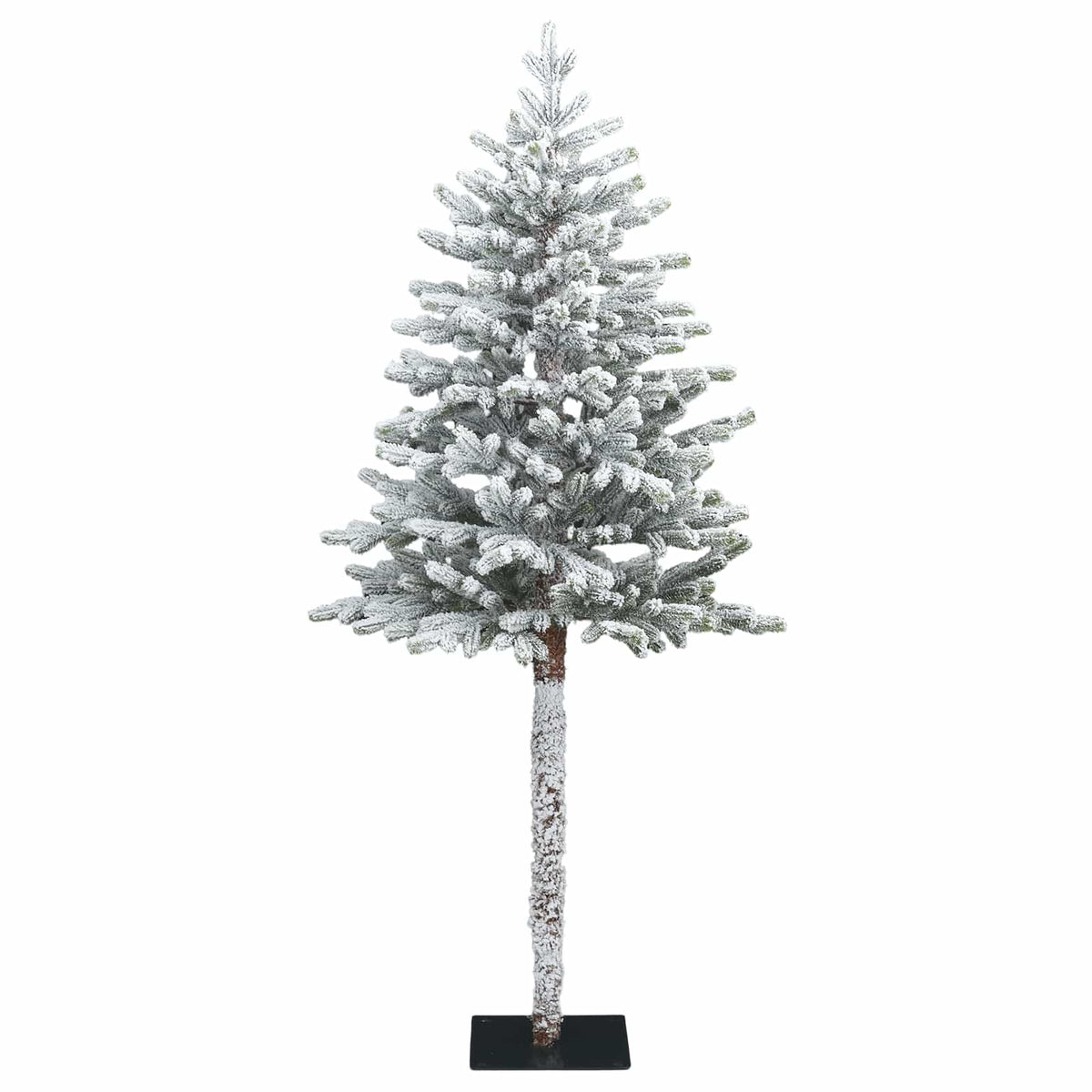 vidaXL Artificial Hinged Christmas Tree 120 cm PVC and Metal 3