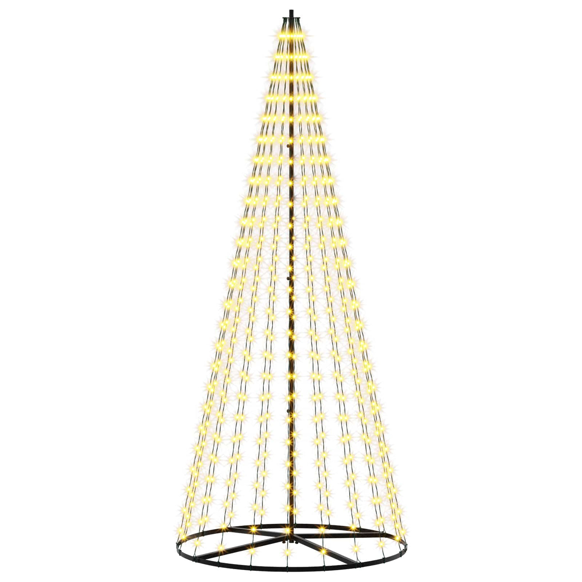 LED Christmas Tree in Black