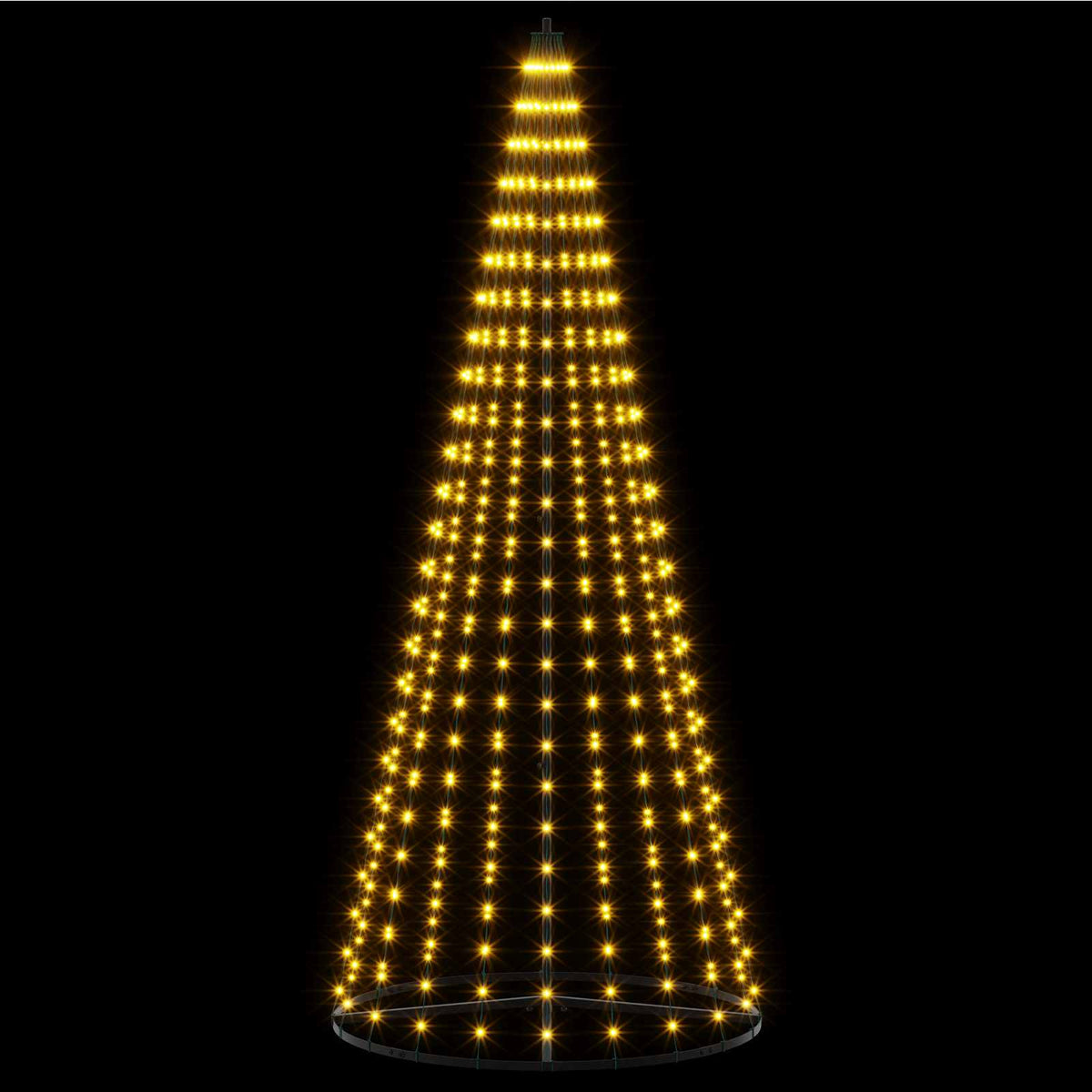 LED Christmas Tree in Black