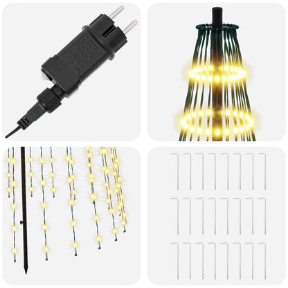 LED Christmas Tree in Black