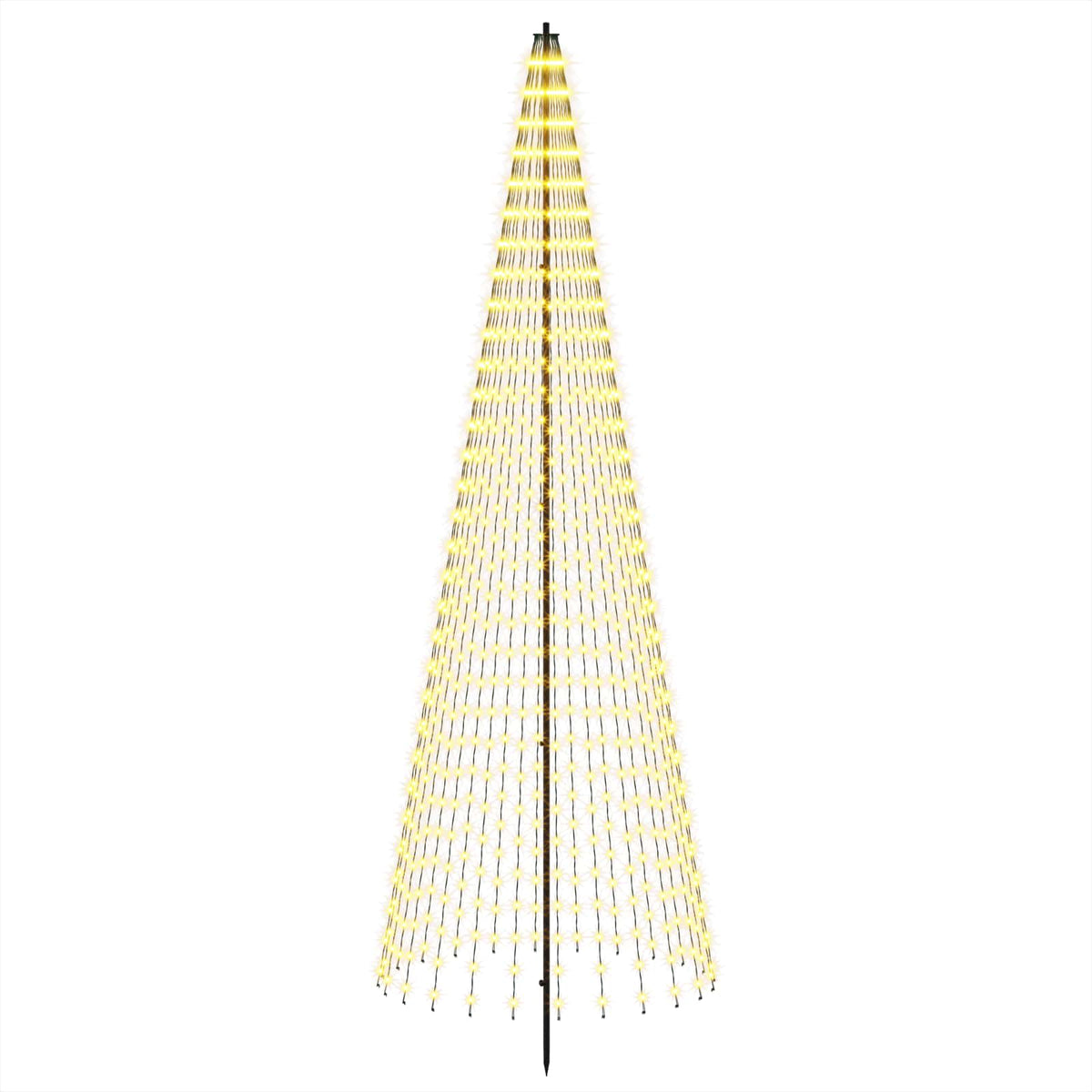 LED Christmas Tree in Black