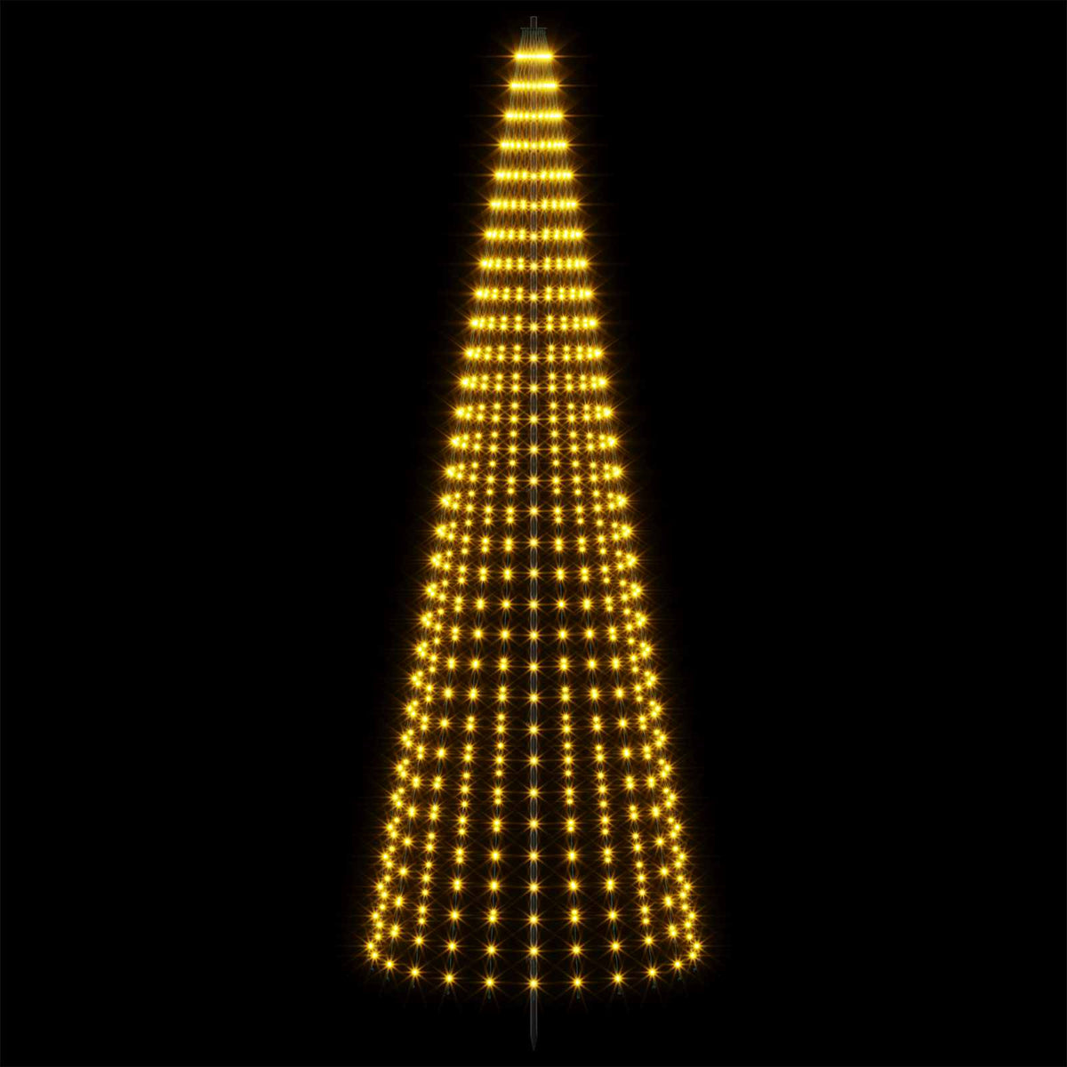 LED Christmas Tree in Black