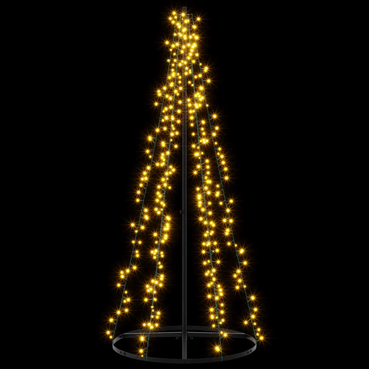 LED Christmas Tree in Black