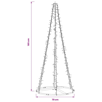 LED Christmas Tree in Black