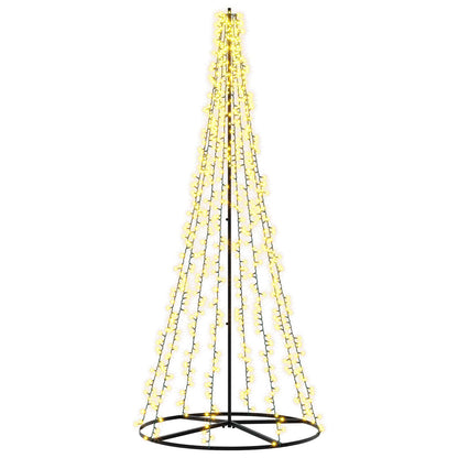 LED Christmas Tree EKENAS 540 LEDs Warm White Steel 235 cm