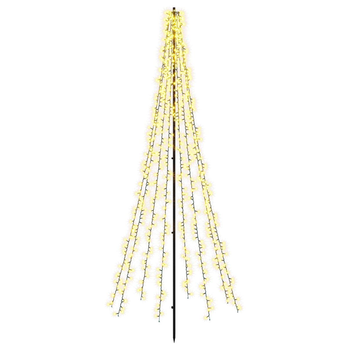 LED Christmas Tree in Black