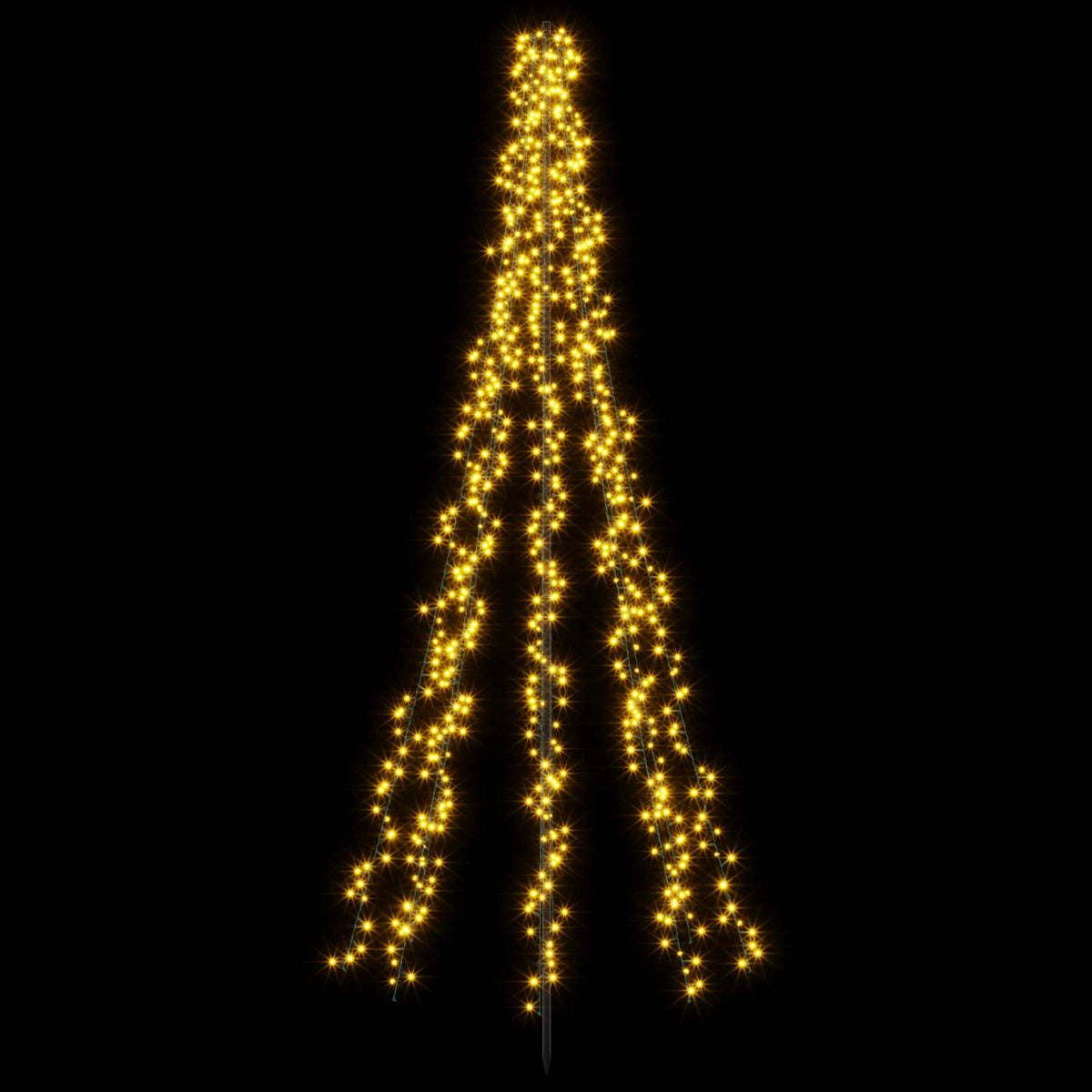 LED Christmas Tree in Black