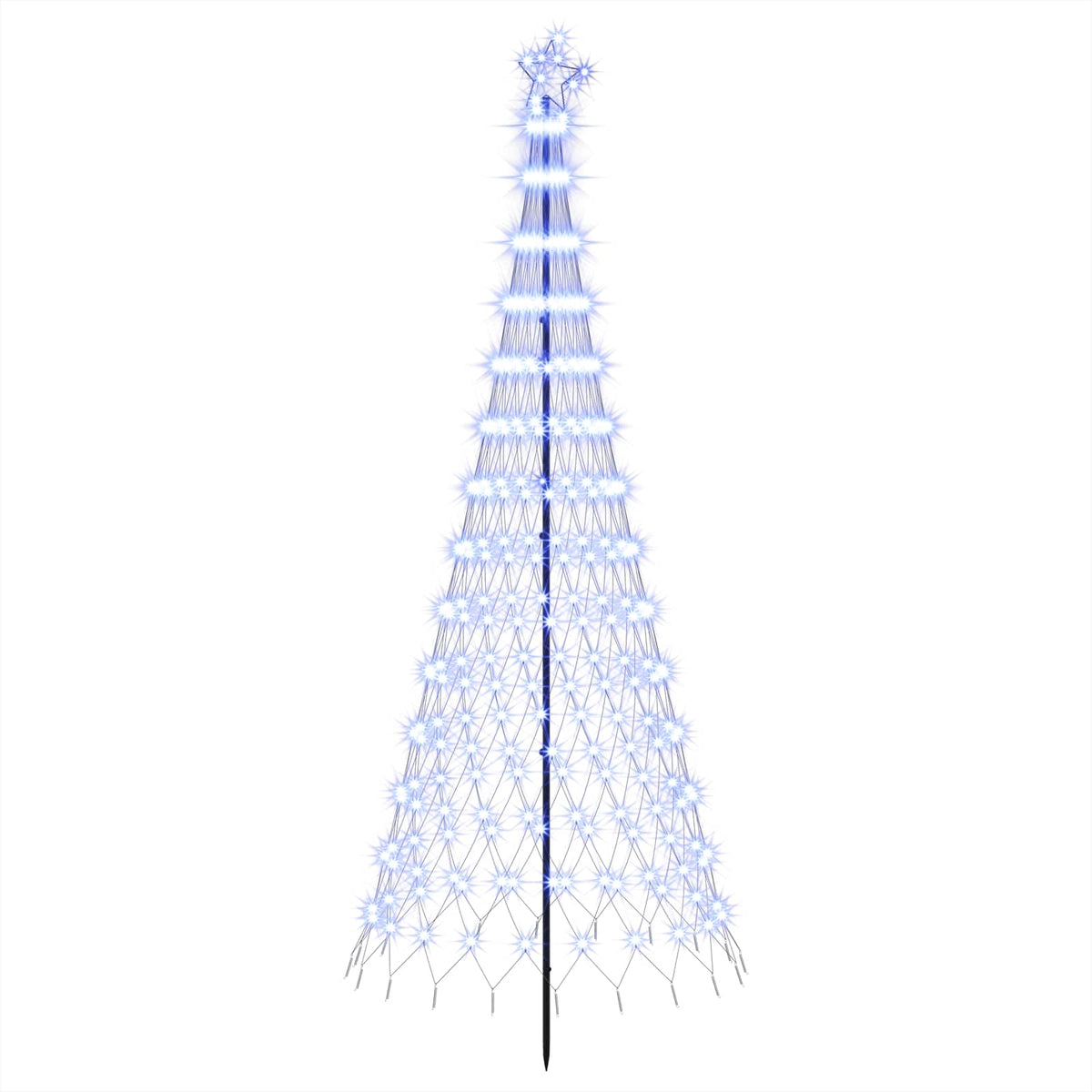 LED Christmas Tree in Black