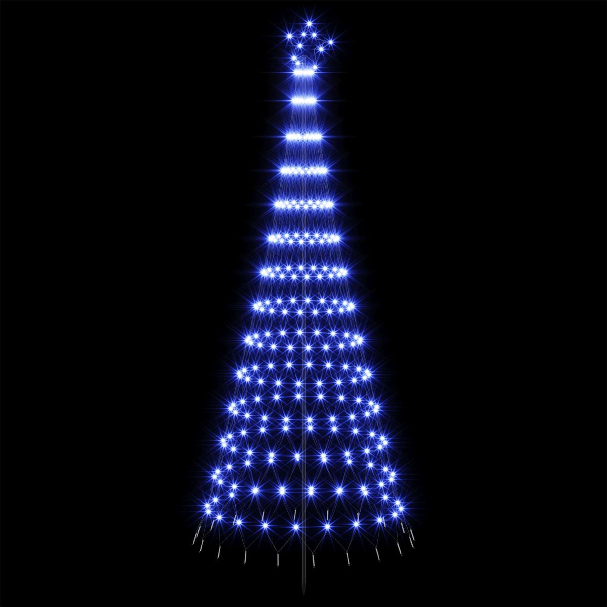 LED Christmas Tree in Black