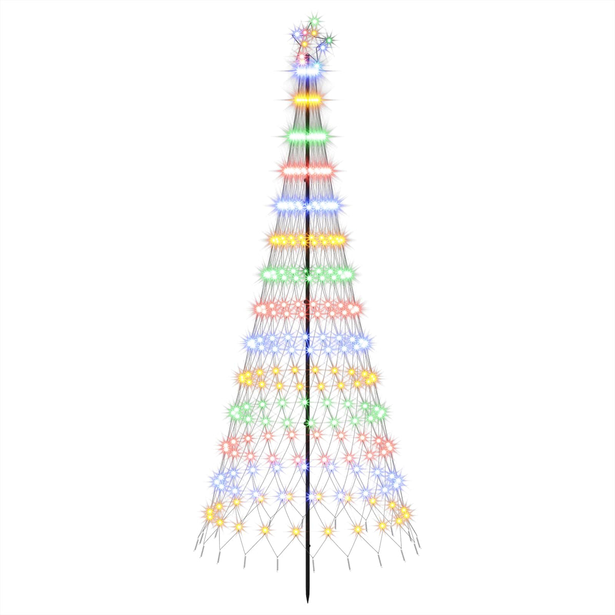 LED Christmas Tree in Black