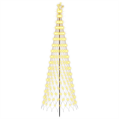 LED Christmas Tree EKENAS 230 LEDs Steel Warm white 300 cm