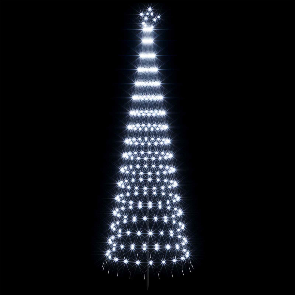 LED Christmas Tree in Black