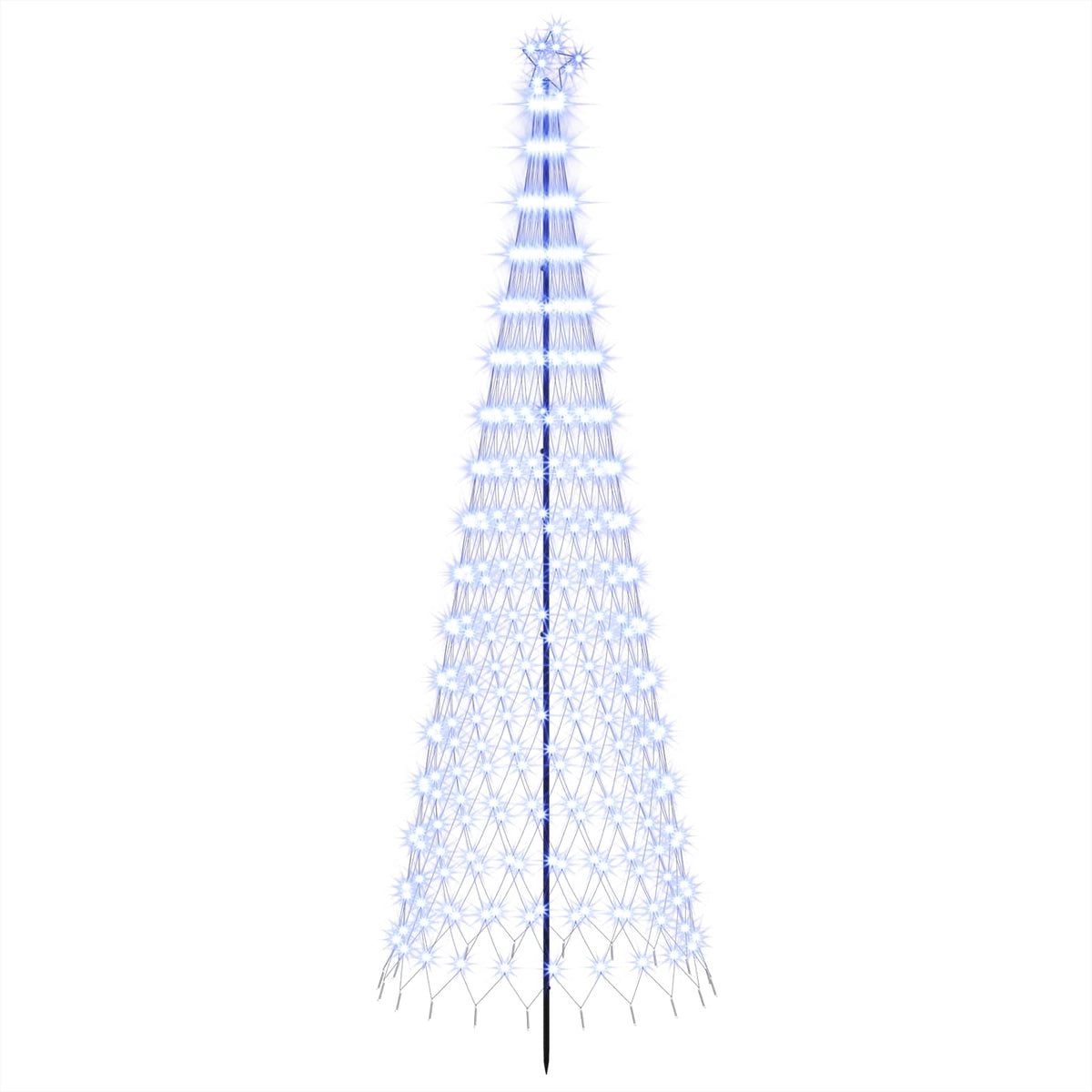 LED Christmas Tree in Black