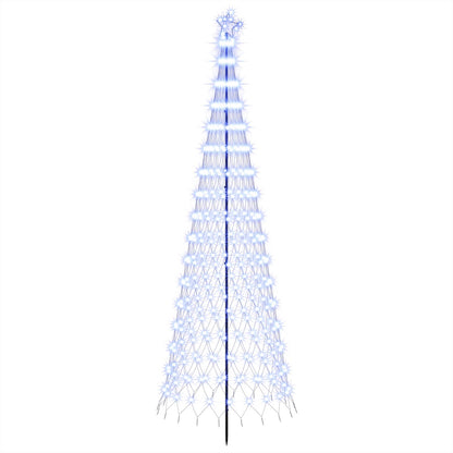 LED Christmas Tree EKENAS 230 LEDs Steel Blue 300 cm