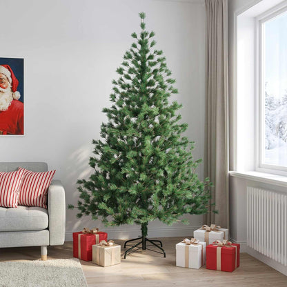 Artificial Christmas Tree with Bauble 300 LEDs Height 240 cm without LED